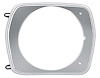 1973-74 Valiant, Duster, Scamp Headlamp Molding LH - image 1