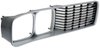 Passenger Side Front Grille Assembly 1973-1974 Dodge Charger (Except SE) - Silver Finish - image 3