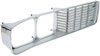 Passenger Side Front Grille Assembly 1973-1974 Dodge Charger SE - Chrome Finish - image 3