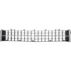 3672643 Front Grille 1973-74 Road Runner, GTX, Satellite Sebring Plus; Black with Silver Accents - image 3