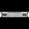 3672929 Front Grill 1973-74 Plymouth Duster, Valiant, Scamp; - image 4