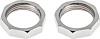 1947-59  Windshield Wiper Bezel Retaining Nuts - Pair - image 1