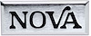 Grille Emblem 1976-1977 Chevy Nova - Standard "Nova" Nameplate - image 1