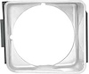 1977-78 NOVA CONCOURS CHROME HEADLAMP BEZEL RH - image 1