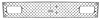 372933 Front Grille 1976-78 Chevrolet Nova; Super Sport, Rally; Diamond Style; Chrome