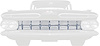 Grille Assembly 1959 Impala and Full-Size Chevy (GM B-Body) - image 1