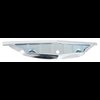 3779610  Grill Emblem Bezel & Backing Plate Set 1961 Impala, Bel Air, Biscayne - image 3