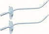 3798376 Windshield Washer Nozzles 1961-62 (Pair) - image 1