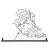 1963-1972 Powerglide Transmission Lower Kickdown Rod - image 2