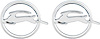 3832299 Quarter Panel Emblems 1963 Impala; Pair - image 1