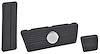 38334 Pedal Pad Kit-1968-81 GM; Disc Brake; Auto Trans; 3 Piece Kit; Various Models - image 1