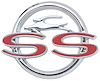 3843985 Console Emblem 1963 Impala SS; - image 1