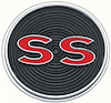 3843986 Floor Console Emblem 1964 Impala SS