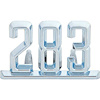 Front Fender Emblem 1965 Chevelle 283 - image 1