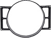 3867785 Steel Fan Shroud 1965-66 Impala, Bel Air, Biscayne, Caprice; Small Block - image 1