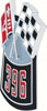 Air Cleaner 396 Crossed Flags Emblem - Die-Cast - image 3