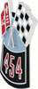 OER&reg; 454 Die-Cast Crossed Flags Air Cleaner Emblem - image 3