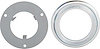 3879552 Interior Door Panel Emblem Bezel 1974-81 Camaro; Each - image 1
