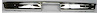 1967-72 GM TRUCK FLEETSIDE REAR BUMPER-CHROME - image 1
