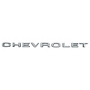 3892085 Chevrolet Hood Letter Emblem Set-1967-68 Chevy Pickup, Suburban; with Hardware - image 1