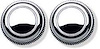 1967-68 Camaro, Impala, Firebird Dash Radio Knobs ; Pair - image 1