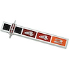 389758 1965 Oldsmobile 442, Dash Panel Emblem, Rocket 442 In Tri-color Bar - image 1