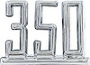 Front Fender Emblem 1967 Camaro 350 - image 1