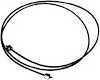 Console Oil Gauge Line 1968-69 Camaro - image 1