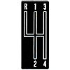 Console Shift Plate 1968-1969 Camaro - image 1