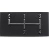 3919914 Center Console 4-Speed Shift Pattern Emblem for 1968-1972 Chevelle, El Camino, 1970-1972 Monte Carlo, 1971-1972 Sprint - image 1