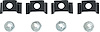 1968-76 Nova Forward Console Plate Hardware Set - image 1