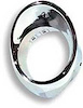 Dash Vent Bezel for 1967-1968 Chevy Camaro, Pontiac Firebird [Chrome, Left/Driver Side] - image 1