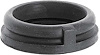 1967-68 Camaro Standard Center Horn Cap Mounting Ring ; Rubber - image 1