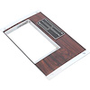 3949537A 1969 Camaro Console Shift Plate;with 4-Speed Emblem Pattern; Assembled - image 1