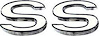 Front Fender Emblem 1969-1972 Camaro SS