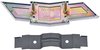 Chevy Bow Tie Grille Emblem 1965 Impala, Bel Air, Biscayne (Except SS & 427) - image 3