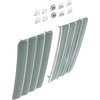 3953843 Front Fender Louvers 1969-72 Chevy Nova - image 1