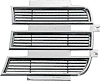 3958005 Inner Headlamp Door-1969 Camaro RS-LH-Chrome - image 1
