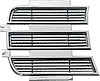 3958006 Inner Headlamp Door-1969 Camaro RS-RH-Chrome - image 1
