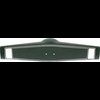 3961778HS Steering Wheel Shroud 1969-70 Chevrolet; Dark Green With Chrome Hot Stamp Trim - image 2