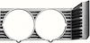 3964556 Headlamp Bezel 1969 Impala, Bel Air, Biscayne, Caprice; Passenger Side - image 1