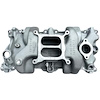 3972110 1970 Corvette, Camaro, Aluminum Intake Manifold, Dual Plane, 350ci, w/ Winters Snowflake Logo, 3972110 Casting Number - image 1