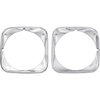 3982449P Headlamp Bezel Set for 1971 Chevy Chevelle, Malibu, El Camino - image 1