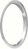 3984525 1970-81 Camaro Z28, 70-73 Chevelle, 5 Spoke Mag Wheel Trim Ring, 15" x 7", Polished Chrome Finish, Each - image 1