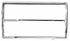 3988105 1965-70;Impala, Bel Air, Caprice, Brake Pedal Trim Plate, w/ Disc Brakes, Automatic Trans, Stainless Steel - image 1