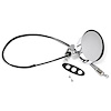 404550 1970-72 Oldsmobile Cutlass, 442, Mirror, Outside Remote, Chrome, LH - image 1