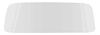 42006K Rear Window Glass 1969-70 Mustang Coupe; Clear - image 1