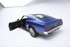 42006P Rear Window Glass 1969-70 Mustang Fastback; Light Green Tint - image 2