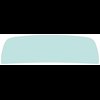 42006ZT Rear View Mirror Bracket-1971-73 Ford Mustang/Mercury Cougar; Coupe; Back Glass; w/o Heat Defroster; Light Green Tint - image 2