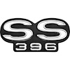 Rear Panel Emblem 1967 Chevelle SS 396